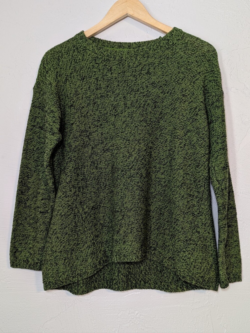 Moss Green Knit Goblincore Sweater Earthy Boho Hippie Nature Granola FairyGrunge